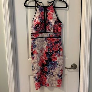 Floral cocktail dress